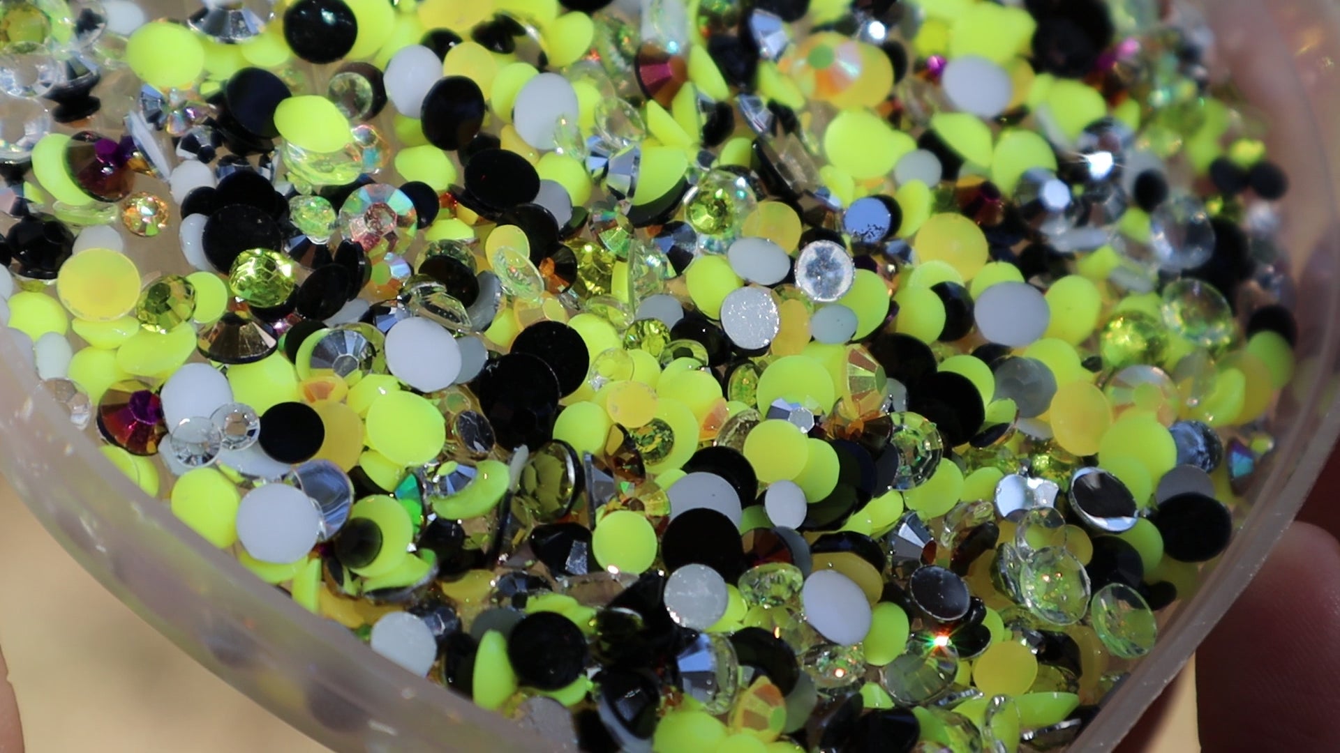 Yellow, It's Me Rhinestone Mix