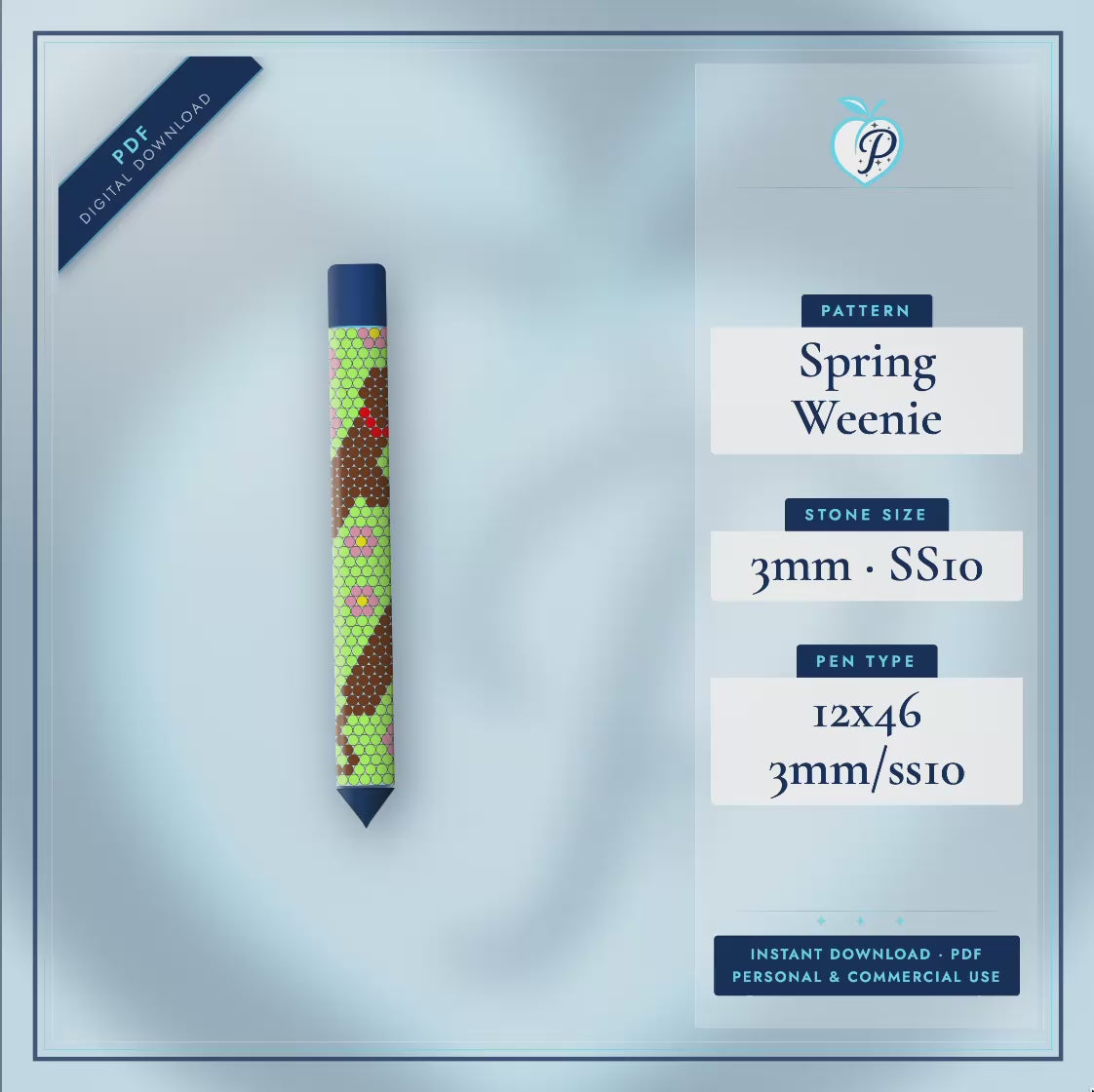 Spring Weenie Pen Pattern (PDF ONLY)