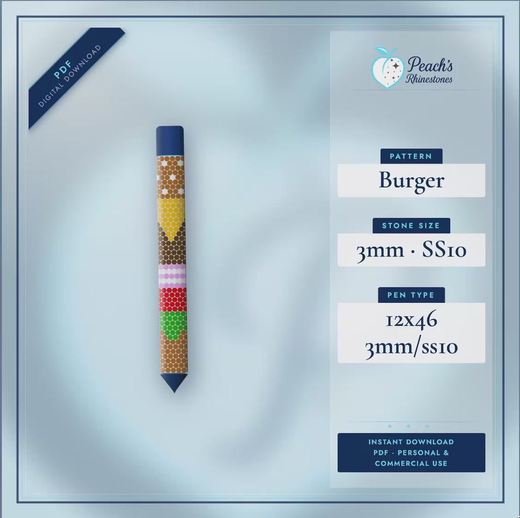 Burger Pattern (PDF ONLY)